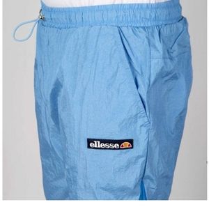 ELLESSE ORVATI BLUE TRACK PANTS SIZE M